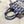 LADY 18 BAG IN BLUE OBLIQUE JACQUARD