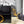 MONTAIGNE 19 HANDBAG IN BLACK CALFSKIN