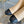 CC Ankle Boots Block Heel 60mm Beige Black Cowhide 464568