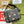 TIGER PRINT MESSENGER BAG 28 IN BLACK CANVAS AND LEATHER TRIM