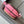 Mini Gate Dual bag in soft calfskin and jacquard pink smooth caflskin