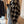 SQUARE SCARF 140 CM IN BLACK MIX WHITE SILK CASHMERE  401511