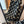 SQUARE SCARF 140 CM IN BLACK MIX WHITE SILK CASHMERE  401511