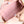 CARO BOX BAG 19 IN LIGHT PINK CALFSKIN