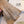 KNIT CASHMERE SCARF CAMEL BROWN MIX WHITE  619591