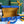 GRAND HÔTEL TRUNK BAG 24 IN BLUE GOYARDINE CANVAS AND CALFSKIN