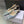 JAdior Slingback Flat Duck Blue Embroidered Cotton with Gold-Tone Metallic Thread