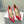 Manolo Wheat Ear Rhinestone Pumps Dark Red Silk Fabric 306595