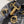 MON TRESOR MINI 18 BAG IN BLACK MIX GREY FF FABRIC WITH GOLD HARDWARE