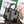 LOE AMAZONA 19 BAG IN BLACK CALFSKIN AND MONOGRAM JACQUARD