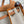 Herbag 31 Toile White Canvas Gold Cowhide Leather