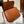 TABOU FLAP BAG 22 IN BRONZE BROWN SMOOTH CALFSKIN GOLD LOCK
