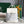 ALPIN MINI BACKPACK 21 IN WHITE LAMBSKIN AND GOYARDINE CANVAS