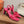 SLINGBACK ETERNITE 75 PINK LAMBSKIN AND CROCODILE LEATHER