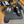 CC Sneaker In Black Tweed Fabric 144805