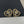 cc diamond heart light gold earrings