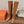 HM 26S Dora Gold Buckle Jumping Boots 5cm Tan Leather 112943