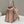FENDI PEEKABOO 33 BAG IN LIGHT PINK CALFSKIN WITH STRAP GOLD HARDWARE