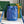 PETIT FLOT BUCKET BAG 22 IN SAPPHIRE BLUE GOYARDINE CANVAS AND LAMBSKIN TRIM