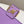 Baguette 27cm Violet Lambskin Gold Hardware