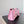 CRUSH CHAINED BAG 25 IN PINK QUILTED CRUSHED CALFSKIN SILVER HARDWARE