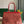 BELLECHASSE BIAUDE PM BAG 36 IN CLASSIC RED GOYARDINE CANVAS AND CALFSKIN TRIM