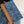BUCKET 25 PRINTED DENIM BAG NAVY BLUE