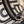 FENDIGRAPHY MINI 16 IN WHITE MIX BLACK SMOOTH CALFSKIN SILVER HARDWARE