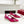 Valentino 25 Vlogo Signature Slingback Pumps Hot Pink Pastel Silk 239502