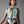 Cavalcades Scarf 90 CM In White Colorful Silk Twill 288860