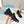 Prad 26S 5.5cm Block Heel Loafers Black Leather 147123