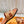 0RAN SANDAL BRIGHT ORANGE LAMBSKIN ATTACH CRYSTALS
