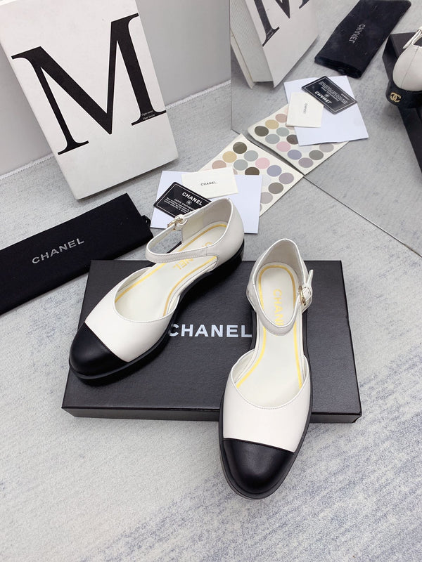 CC 26s Mary Janes Lambskin Grosgrain