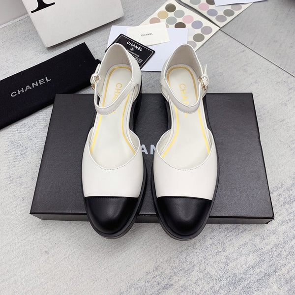 CC 26s Mary Janes Lambskin Grosgrain