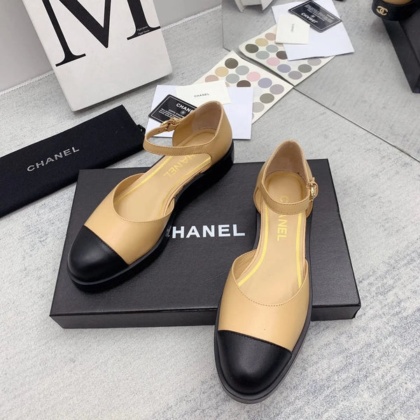 CC 26s Mary Janes Lambskin Grosgrain