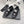 CC 26s Low Top Sneakers 2cm White Black Canvas 163691