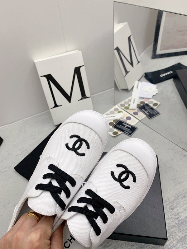 CC 26s Low Top Sneakers 2cm Canvas 163691