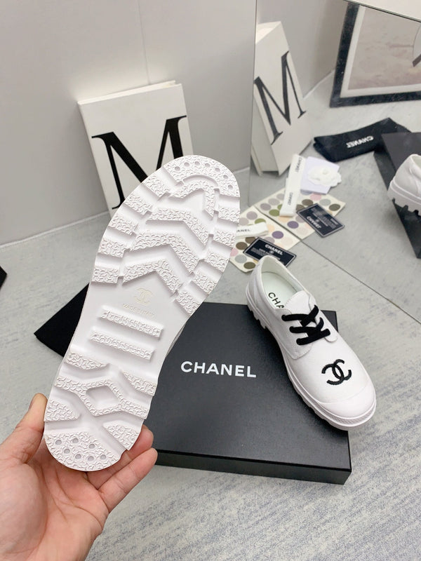 CC 26s Low Top Sneakers 2cm Canvas 163691