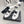 CC 26s Low Top Sneakers 2cm White Black Canvas 163691