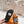 CHYPRE SANDAL BRIGHT BROWN LAMBSKIN AND BLUE DENIM