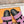 CHYPRE SANDAL BLACK AND LAVENDER LAMBSKIN