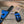 CHYPRE SANDAL OMBRE BLACK COBALT CALFSKIN