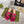 GG SPARKLE CRYSTAL SLIDE SANDAL METALLIC PINK CALFSKIN
