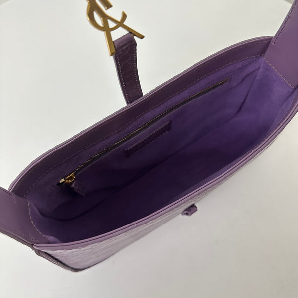 Le 5 a 7 24 Snake Purple Lambskin Ghw