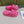 GG Lide Sandal With Interlocking Hot Pink Rubber 788128