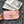 TRIPHOME 20 PINK PASTEL COWHIDE LEATHER CHAIN STRAP BAG