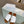 CHLOÉ WOODY MULE IN WHITE LAMBSKIN WITH EMBROIDERED LOGO