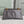 CRUSH SMALL CHAIN BAG 25 IN SUVA GRAY CRUSHED CALFSKIN GOLD HARDWARE
