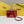 BAGUETTE MINI 19 IN RED SEQUINS GOLD HARDWARE