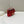 BAGUETTE MINI 19 IN RED SEQUINS GOLD HARDWARE
